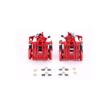 Cargar imagen en el visor de la galería, Power Stop 98-99 Audi A3 Rear Red Calipers w/Brackets - Pair