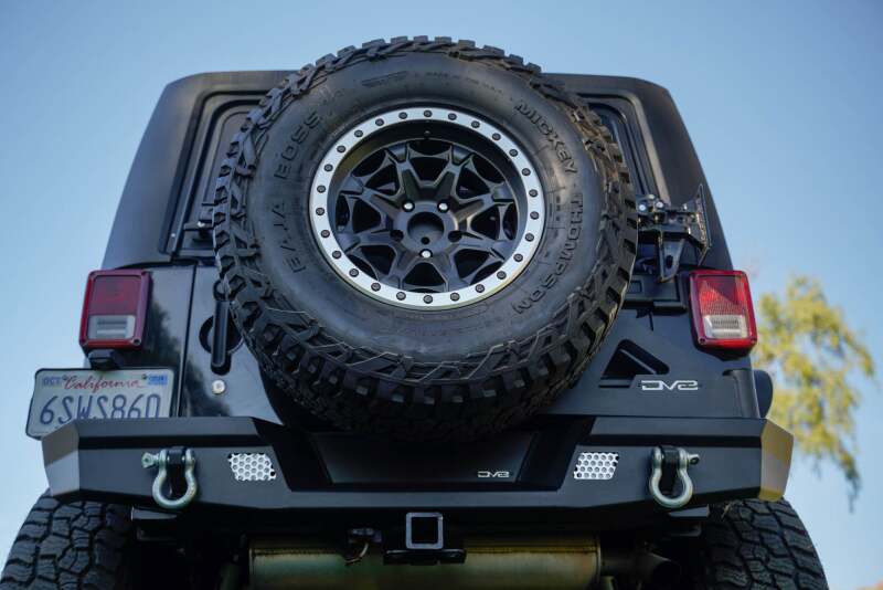 DV8 07-18 Jeep Wrangler (JK) Tire Carrier for MTO Bumper
