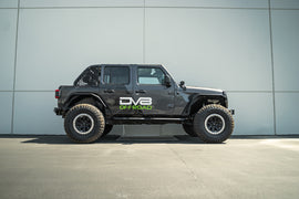 DV8 Offroad 18-23 Jeep Wrangler JL Carrocería de 4 puertas/escalón montado con soldadura de pellizco