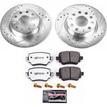 Cargar imagen en el visor de la galería, Power Stop 15-18 Volkswagen Golf Rear Z26 Street Warrior Brake Kit