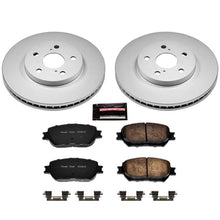 Cargar imagen en el visor de la galería, Power Stop 2002 Toyota Camry Front Z17 Evolution Geomet Coated Brake Kit