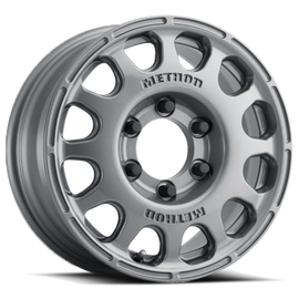 Method MR107 16x7 +45mm Offset 5x120 72.6mm CB Gloss Titanium Wheel