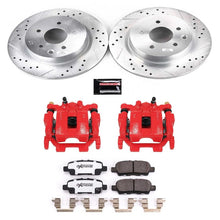 Cargar imagen en el visor de la galería, Power Stop 2018 Nissan Maxima Rear Z26 Street Warrior Brake Kit w/Calipers
