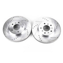Load image into Gallery viewer, Power Stop 06-11 Buick Lucerne Front Evolution Drilled &amp; Slotted Rotors - Pair