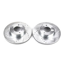 Cargar imagen en el visor de la galería, Power Stop 14-16 BMW 228i Front Evolution Drilled &amp; Slotted Rotors - Pair