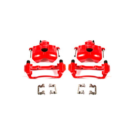 Power Stop 08-11 Ford Focus Front Red Calipers w/Brackets - Pair
