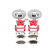 Cargar imagen en el visor de la galería, Power Stop 03-05 Honda Civic Front Z26 Street Warrior Brake Kit w/Calipers