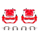 Power Stop 03-04 Infiniti M45 Front Red Calipers w/Brackets - Pair
