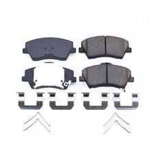Cargar imagen en el visor de la galería, Power Stop 17-19 Hyundai Elantra Front Z17 Evolution Ceramic Brake Pads w/Hardware