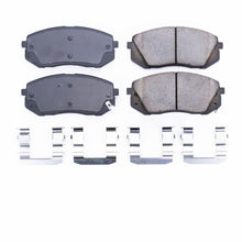 Cargar imagen en el visor de la galería, Power Stop 15-16 Hyundai Sonata Front Z17 Evolution Ceramic Brake Pads w/Hardware