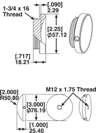 CONJUNTO DE ADAPTADOR Y MONTAJE EXTREMO SPC Performance