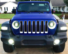 Load image into Gallery viewer, Oracle Oculus Bi-LED Projector Headlights for Jeep JL/Gladiator JT - Matte Blk - 5500K SEE WARRANTY