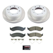 Cargar imagen en el visor de la galería, Power Stop 21-22 GMC Savana 3500 Rear Semi-Coated Rotor Kit