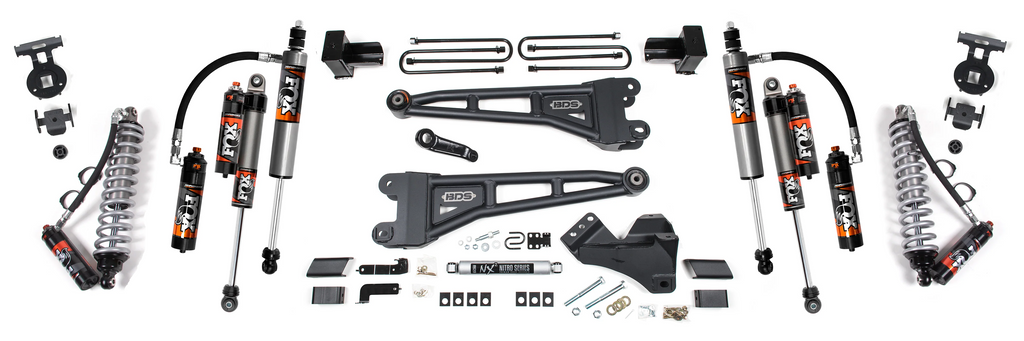 BDS 5in. Radius Arm Lift Kit, FOX 2.5 Coil-Over Conversion - Performance Elite, 2023 - 2025 Ford Superduty F250 / F350 with 6.7L Powerstroke Diesel