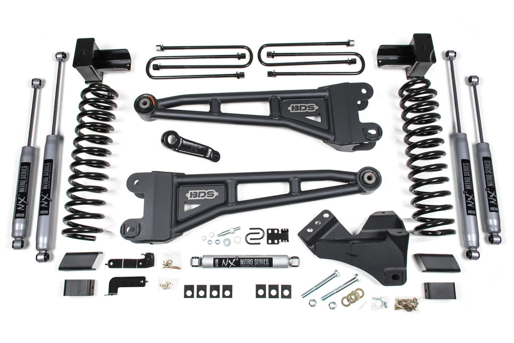 BDS 5in. Radius Arm Lift Kit, 2023 - 2025 Ford Superduty F250 / F350 with 6.7L Powerstroke Diesel