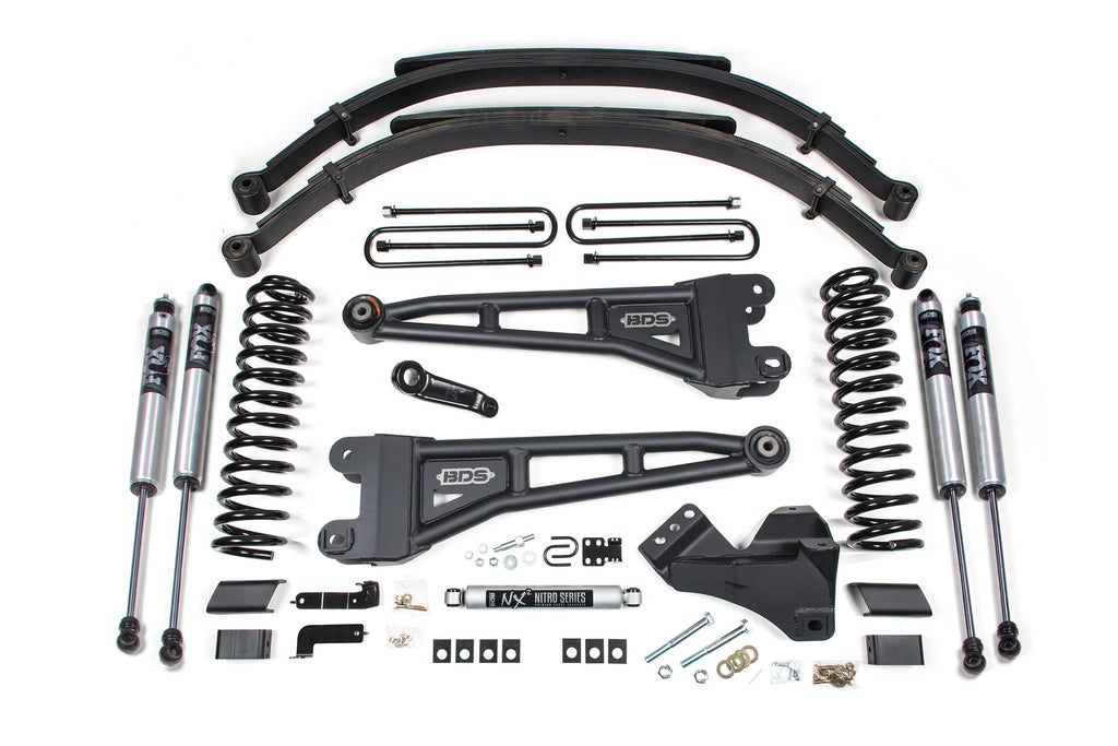 BDS 5in. Radius Arm Lift Kit, 2023 - 2025 Ford Superduty F250 / F350 with 6.7L Powerstroke Diesel