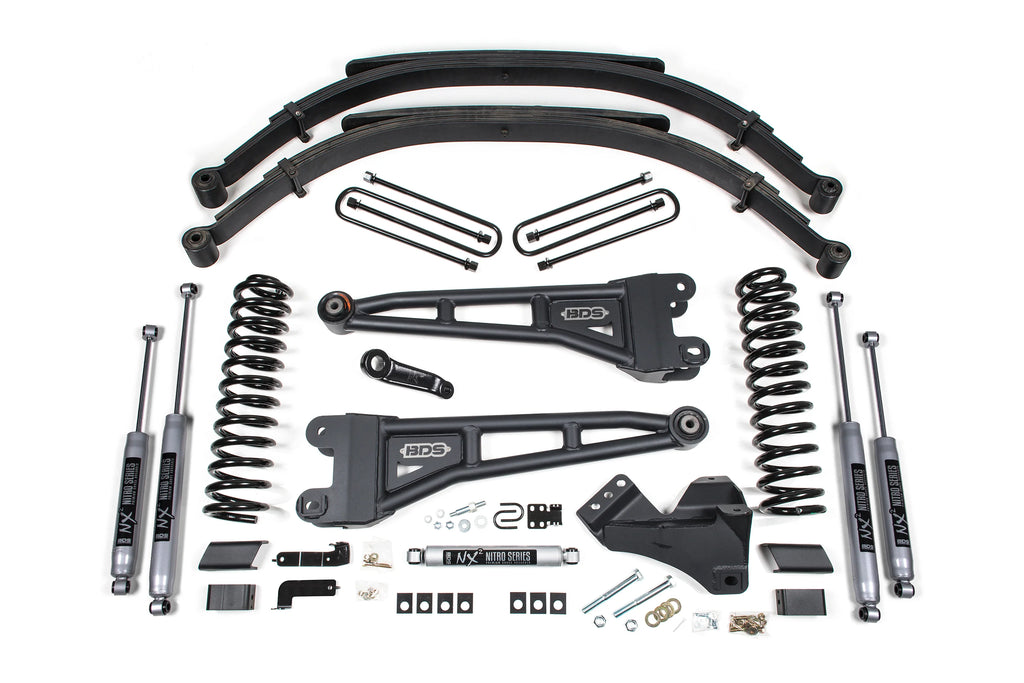 BDS 5in. Radius Arm Lift Kit, 2023 - 2025 Ford Superduty F250 / F350 with 6.7L Powerstroke Diesel
