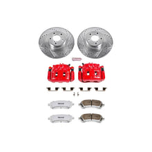Cargar imagen en el visor de la galería, Power Stop 02-03 Subaru Impreza Front Z26 Street Warrior Brake Kit w/Calipers