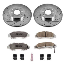 Cargar imagen en el visor de la galería, Power Stop 93-96 Honda Prelude Front Z26 Street Warrior Brake Kit