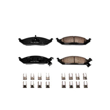 Cargar imagen en el visor de la galería, Power Stop 95-00 Chrysler Cirrus Front Z17 Evolution Ceramic Brake Pads w/Hardware