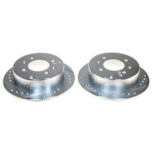 Cargar imagen en el visor de la galería, Power Stop 01-05 Kia Optima Rear Evolution Drilled &amp; Slotted Rotor - Pair