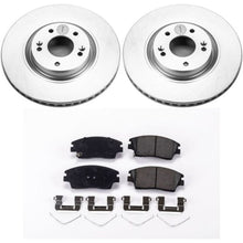 Cargar imagen en el visor de la galería, Power Stop 15-17 Hyundai Tucson Front Z17 Evolution Geomet Coated Brake Kit
