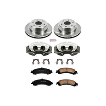 Cargar imagen en el visor de la galería, Power Stop 02-06 Cadillac Escalade Rear Autospecialty Brake Kit w/Calipers