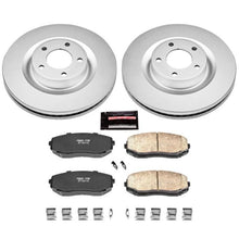Cargar imagen en el visor de la galería, Power Stop 07-15 Ford Edge Front Z17 Evolution Geomet Coated Brake Kit
