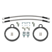 Cargar imagen en el visor de la galería, Wilwood Flexline Kit 12 inch -3 3/8-24 IF 1/8-27 NPT 90 Degree