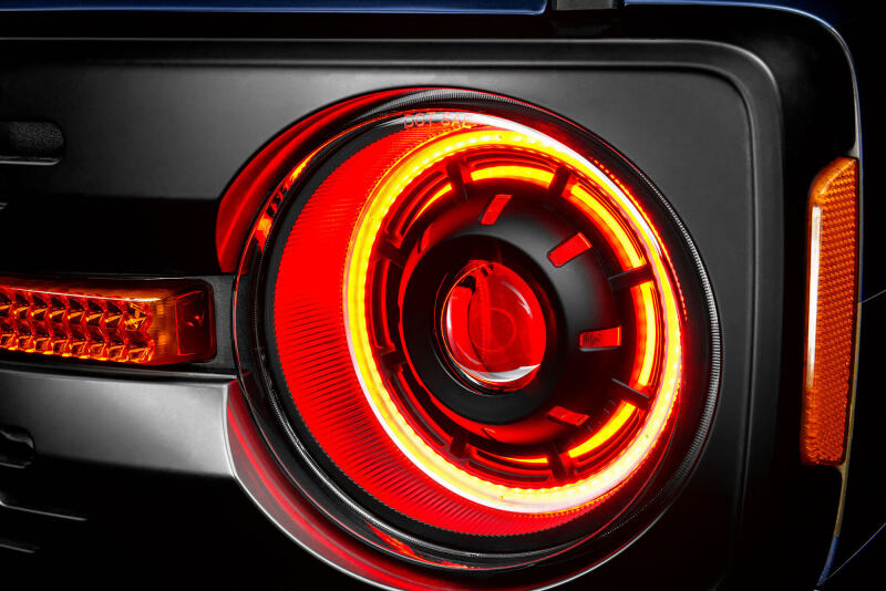 Oracle 2021+ Ford Bronco Oculus Bi-LED Projector Headlights - ColorSHIFT LED SEE WARRANTY