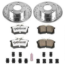 Cargar imagen en el visor de la galería, Power Stop 98-01 Audi A6 Quattro Rear Z26 Street Warrior Brake Kit
