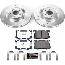 Cargar imagen en el visor de la galería, Power Stop 15-16 Hyundai Genesis Front Z26 Street Warrior Brake Kit