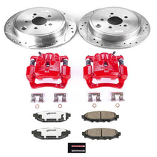 Cargar imagen en el visor de la galería, Power Stop 10-14 Subaru Legacy Rear Z26 Street Warrior Brake Kit w/Calipers