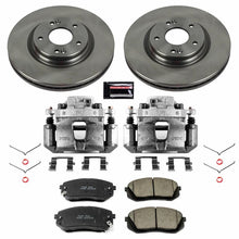 Cargar imagen en el visor de la galería, Power Stop 15-16 Hyundai Sonata Front Autospecialty Brake Kit w/Calipers