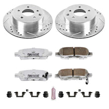Cargar imagen en el visor de la galería, Power Stop 03-05 Infiniti G35 Rear Z26 Street Warrior Brake Kit