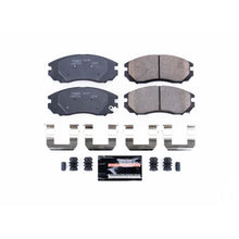 Cargar imagen en el visor de la galería, Power Stop 04-08 Hyundai Tiburon Front Z23 Evolution Sport Brake Pads w/Hardware