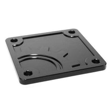 Cargar imagen en el visor de la galería, BuiltRight Industries 2020 Jeep Gladiator Bed Plug Plate Cover (Alum) - Black
