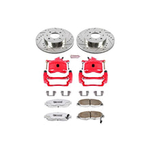 Cargar imagen en el visor de la galería, Power Stop 96-05 Honda Civic Front Z26 Street Warrior Brake Kit w/Calipers