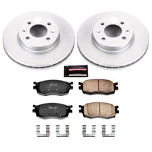 Cargar imagen en el visor de la galería, Power Stop 06-11 Hyundai Accent Front Z17 Evolution Geomet Coated Brake Kit