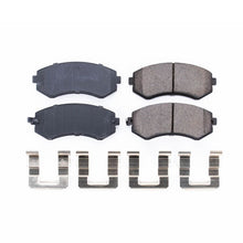 Cargar imagen en el visor de la galería, Power Stop 89-96 Nissan 240SX Front Z17 Evolution Ceramic Brake Pads w/Hardware