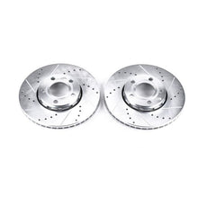 Cargar imagen en el visor de la galería, Power Stop 96-04 Audi A4 Front Evolution Drilled &amp; Slotted Rotors - Pair