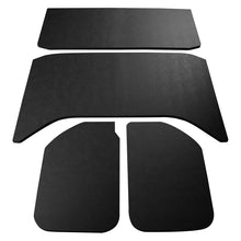 Cargar imagen en el visor de la galería, DEI 11-18 Jeep Wrangler JK 4-Door Boom Mat Headliner - 4 Piece - Black Leather Look