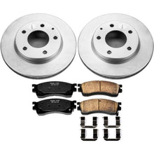 Cargar imagen en el visor de la galería, Power Stop 01-03 Mazda Protege Front Z17 Evolution Geomet Coated Brake Kit