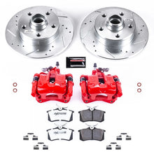 Cargar imagen en el visor de la galería, Power Stop 94-99 Volkswagen Golf Rear Z26 Street Warrior Brake Kit w/Calipers