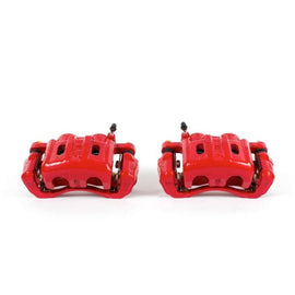 Power Stop 97-04 Mitsubishi Diamante Front Red Calipers w/Brackets - Pair