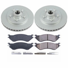 Cargar imagen en el visor de la galería, Power Stop 97-00 Ford Expedition Front Z17 Evolution Geomet Coated Brake Kit