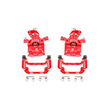 Power Stop 05-09 Buick Allure Rear Red Calipers w/Brackets - Pair