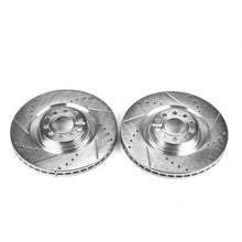 Cargar imagen en el visor de la galería, Power Stop 09-11 Volkswagen CC Front Evolution Drilled &amp; Slotted Rotors - Pair