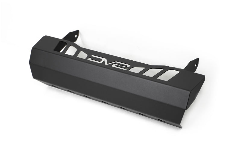 DV8 Offroad 18-23 Jeep Wrangler JL/JT Parachoques delantero Barra estabilizadora Desconexión Placa de deslizamiento del motor