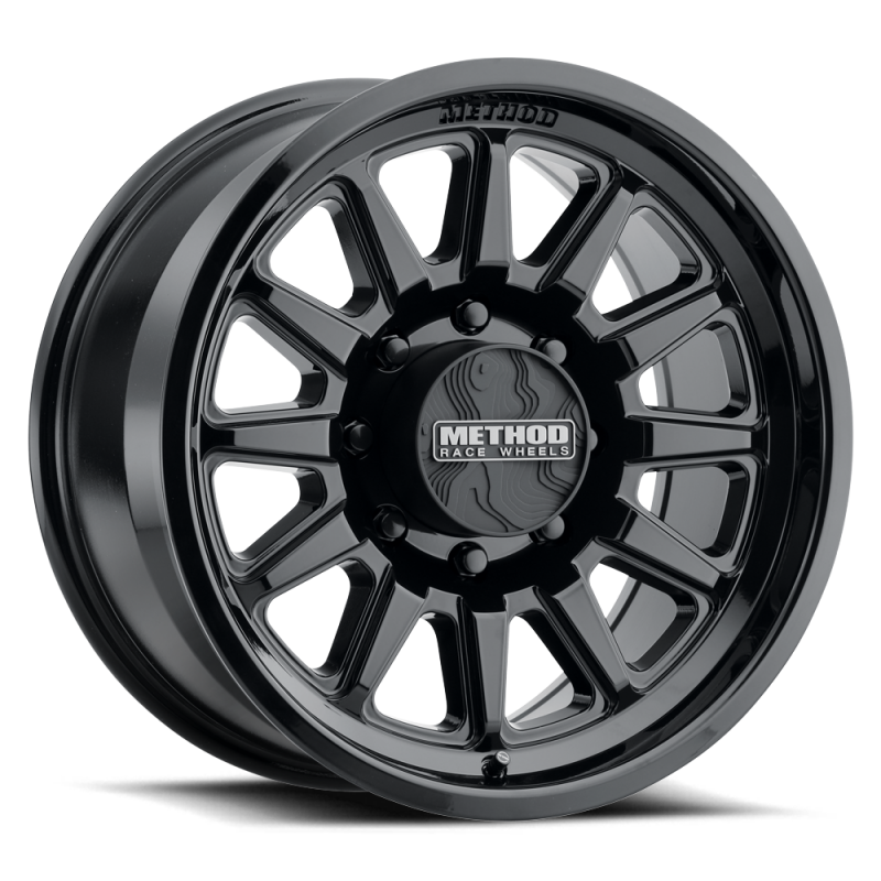 Method MR320 20x9 +12mm Offset 8x165.1 BP 130.81mm Gloss Black Wheel